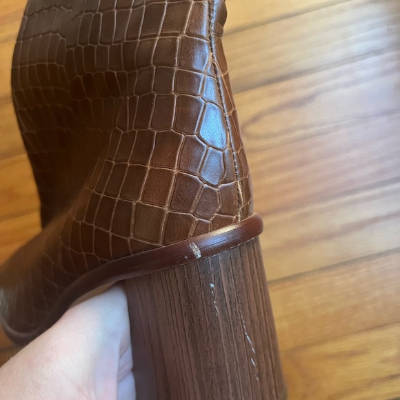 Alohas West Cape Croco Brown Size 36 - Picture 6 of 8